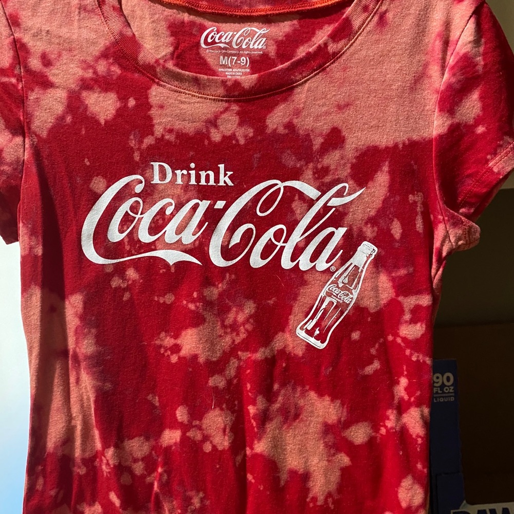One-of-kind Tie-Dyed Coca Cola T-shirt